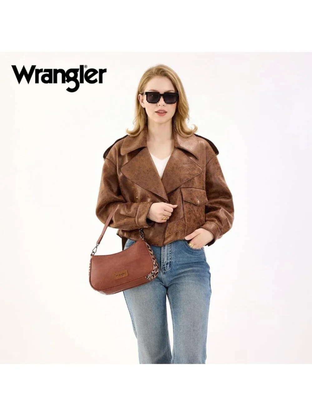 Stylish Western-Inspired Hobo Shoulder Bag for Women - Small Purse Handbag